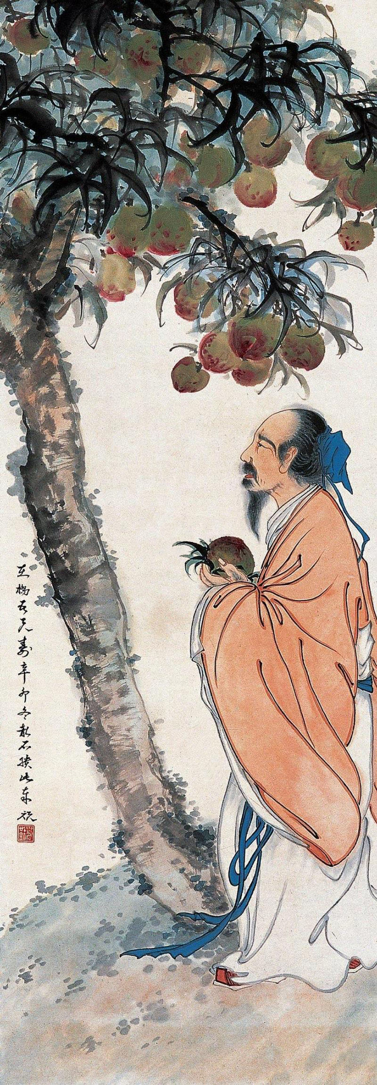张韶石国画花鸟作品