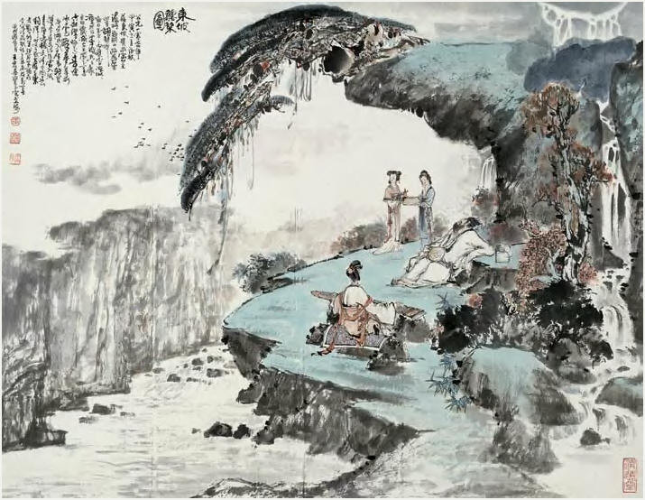 王宏喜国画人物作品