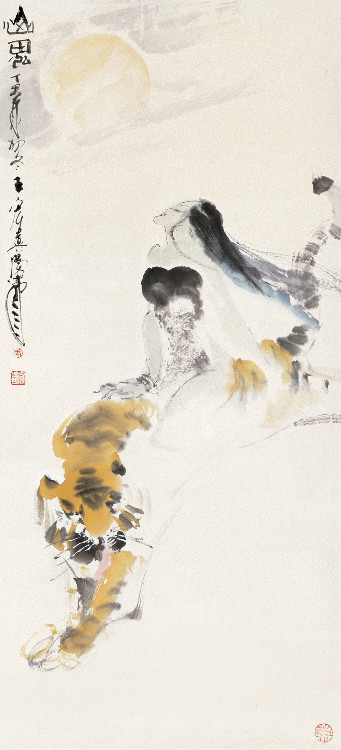 王宏喜国画人物作品