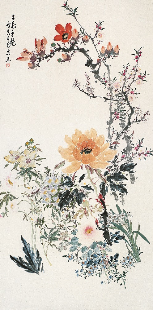 李守真国画花鸟作品