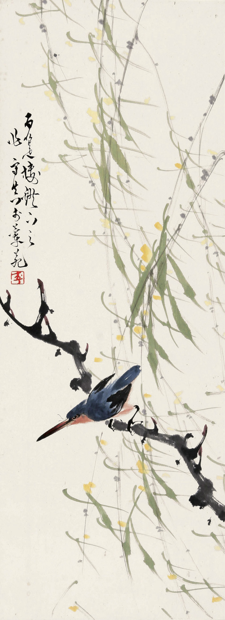 李守真国画花鸟作品