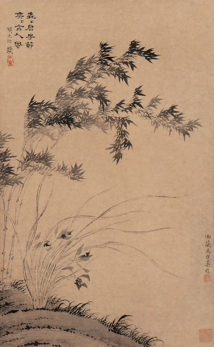 李守真国画花鸟作品