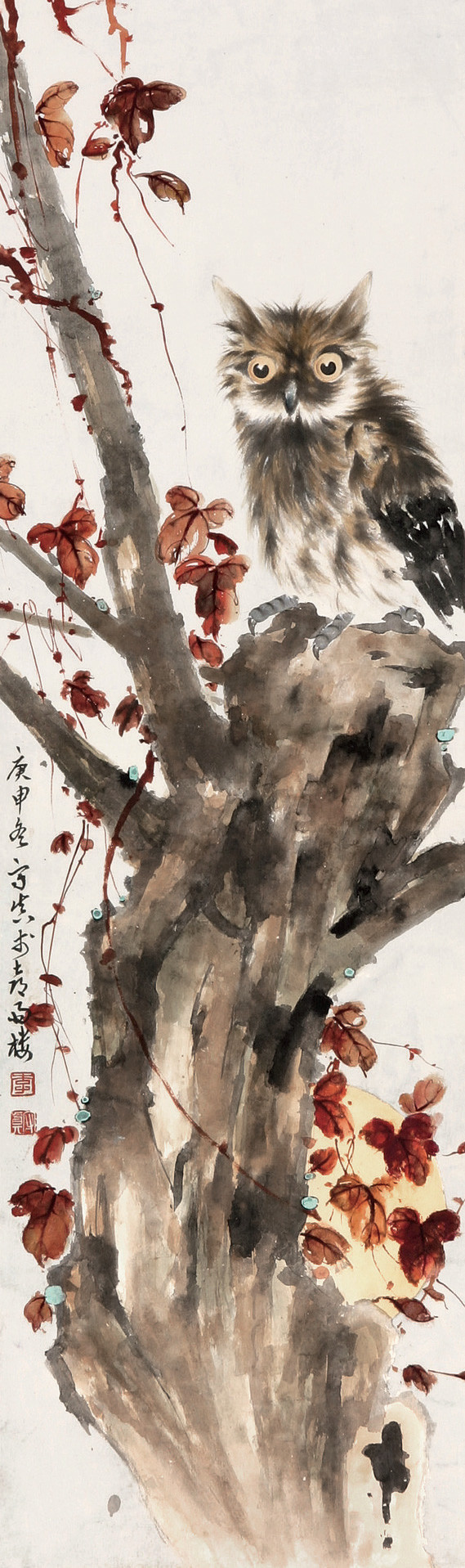 李守真国画花鸟作品