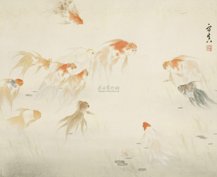 李守真国画花鸟作品