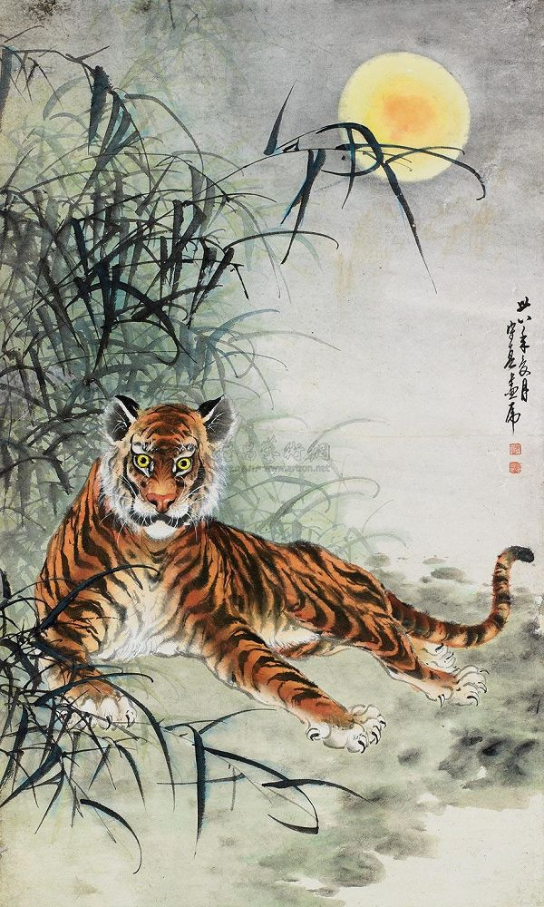 李守真国画花鸟作品