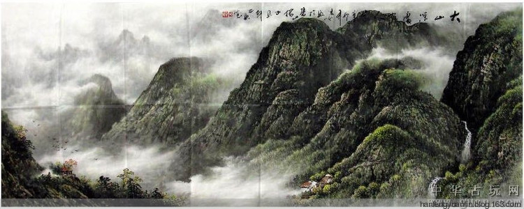 李宗峻国画山水作品