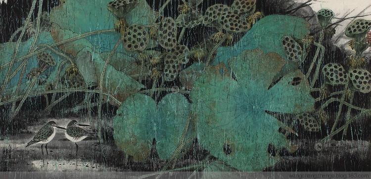 林德才国画花鸟作品