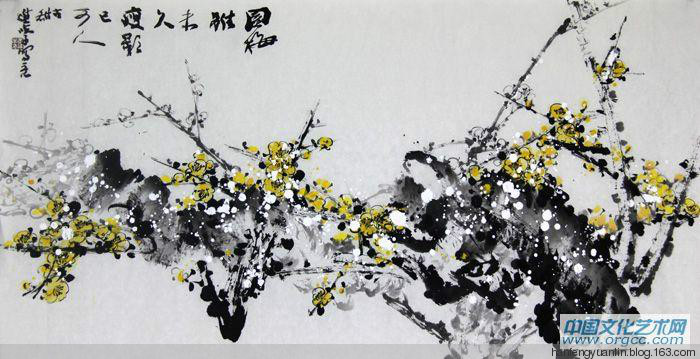 李进学国画花鸟作品