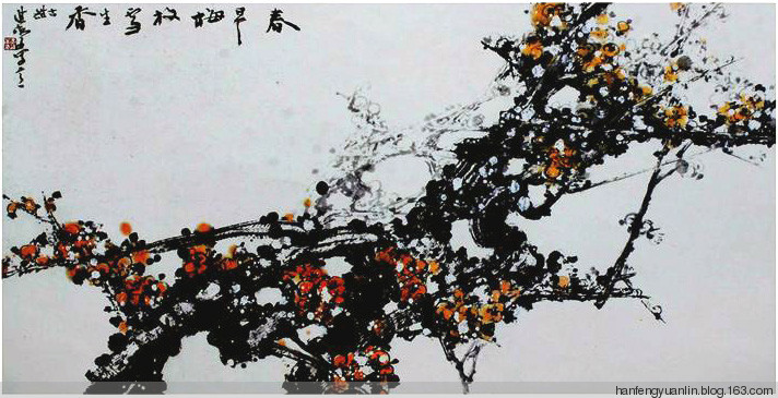 李进学国画花鸟作品