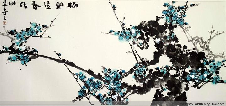 李进学国画花鸟作品