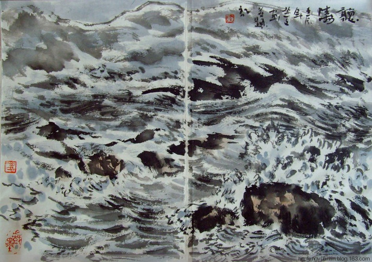 杨芝文国画作品