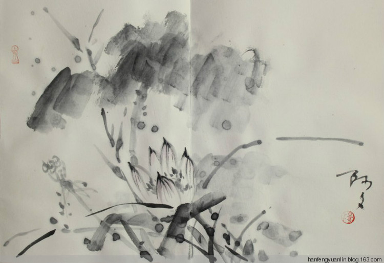 杨芝文国画作品