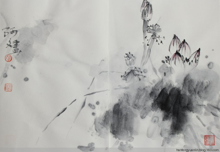 杨芝文国画作品
