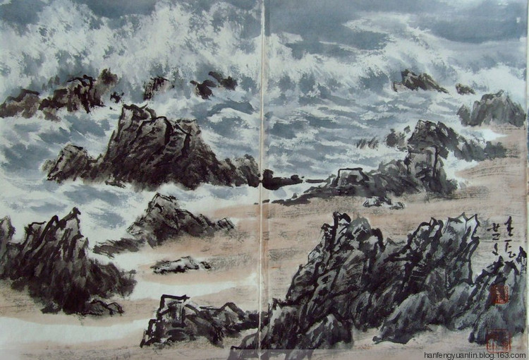 杨芝文国画作品