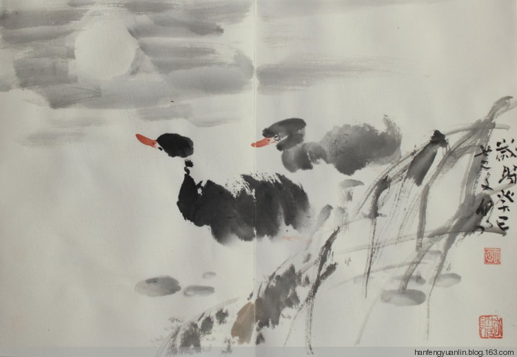 杨芝文国画作品