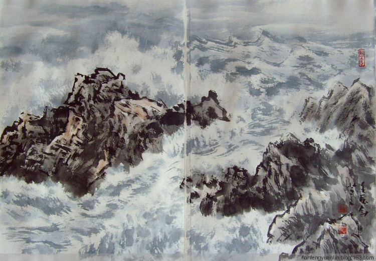 杨芝文国画作品