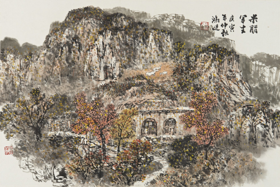 徐鸿延国画山水作品