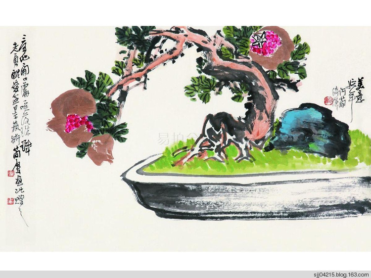 曹简楼国画花卉作品（二）