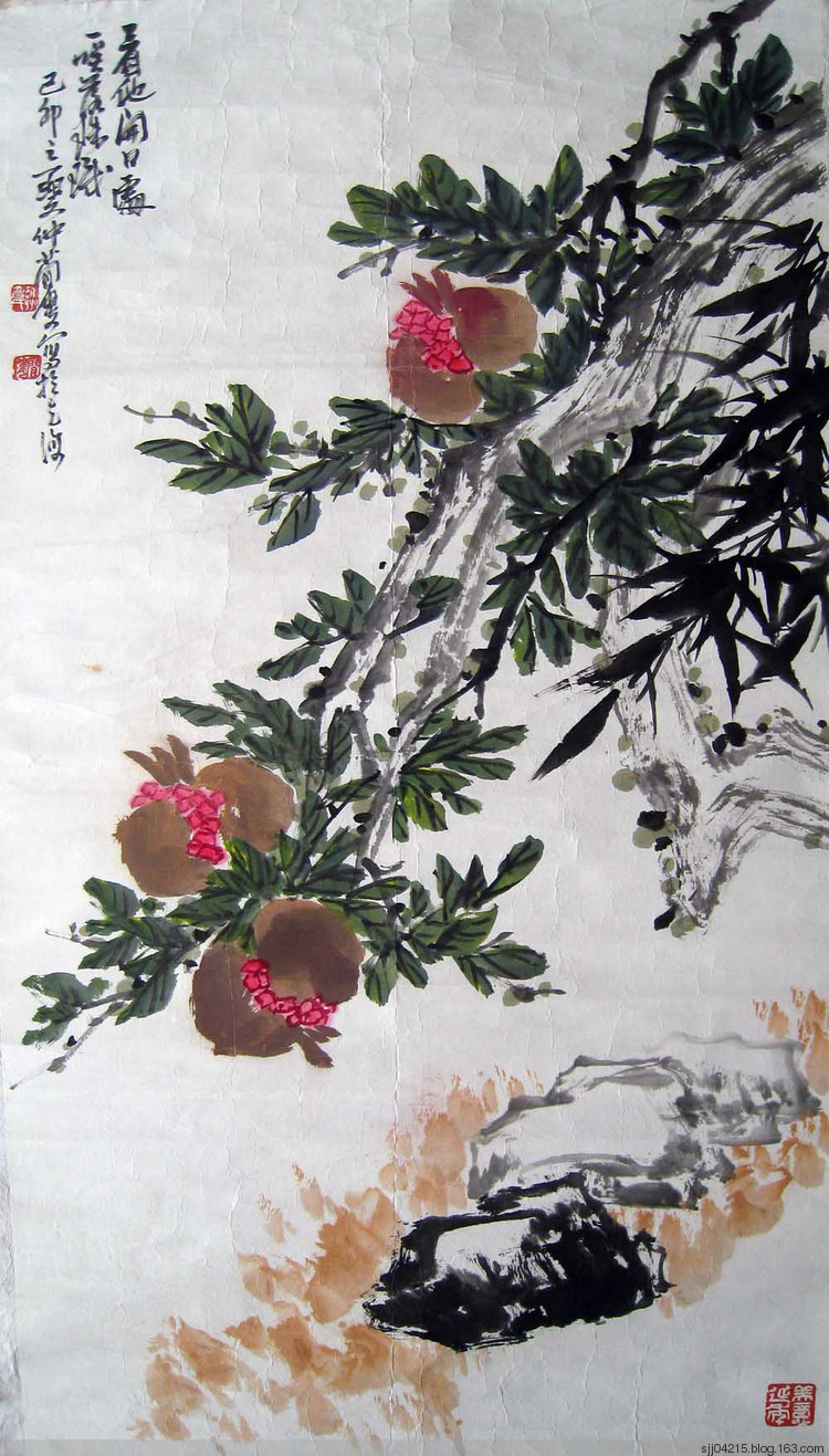 曹简楼国画花卉作品（二）