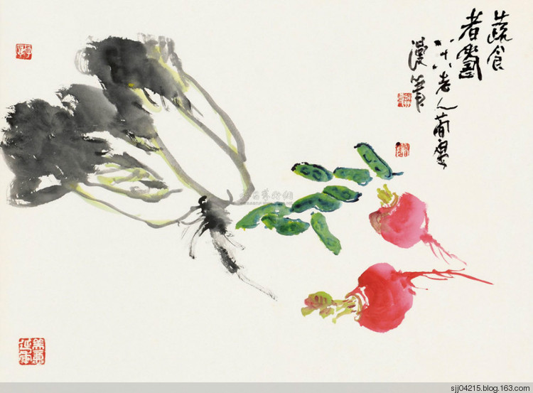 曹简楼国画花卉作品（二）