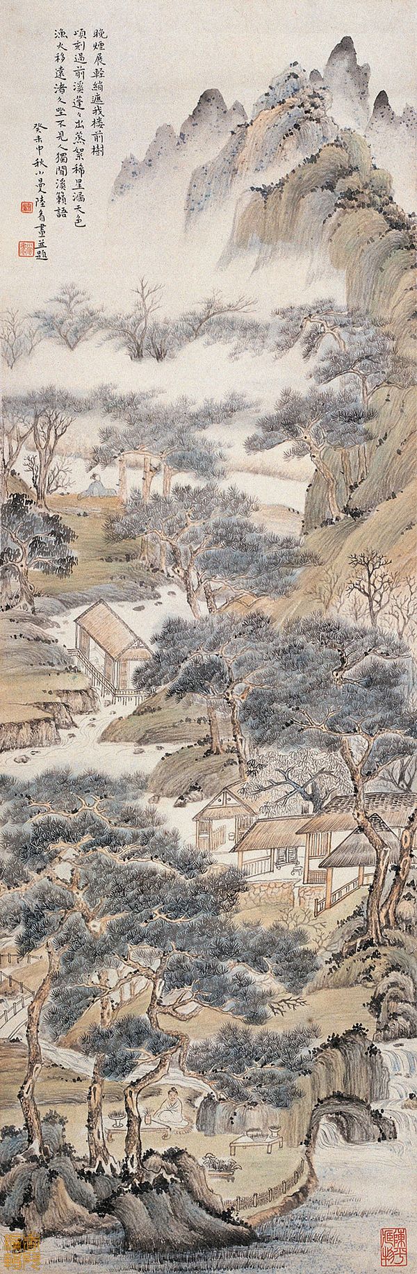 陆小曼国画作品