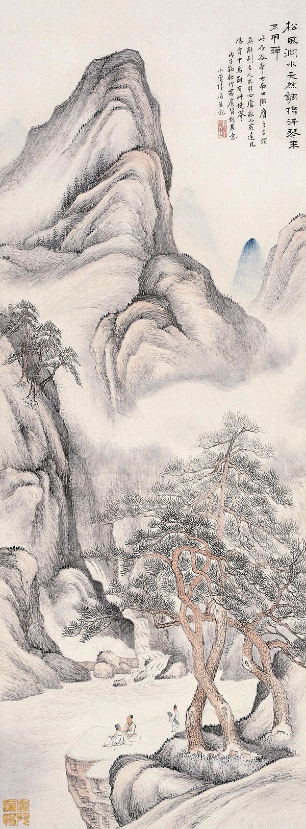 陆小曼国画作品