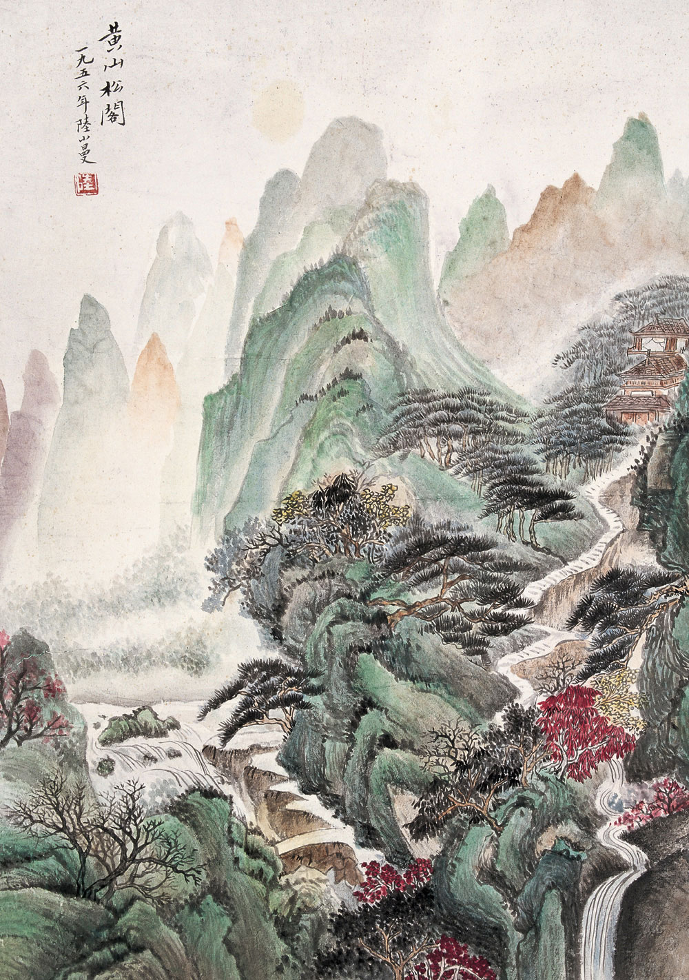 陆小曼国画作品