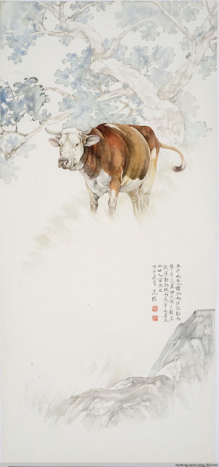 范权国画山水作品