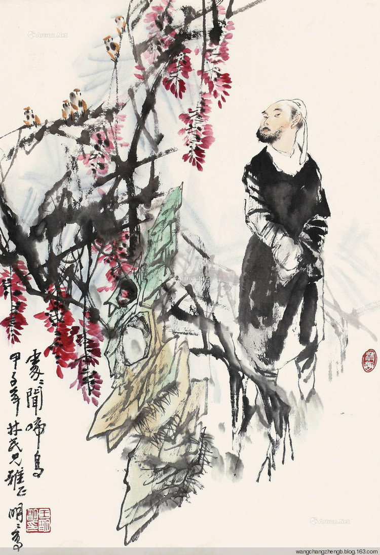 王明明国画人物作品