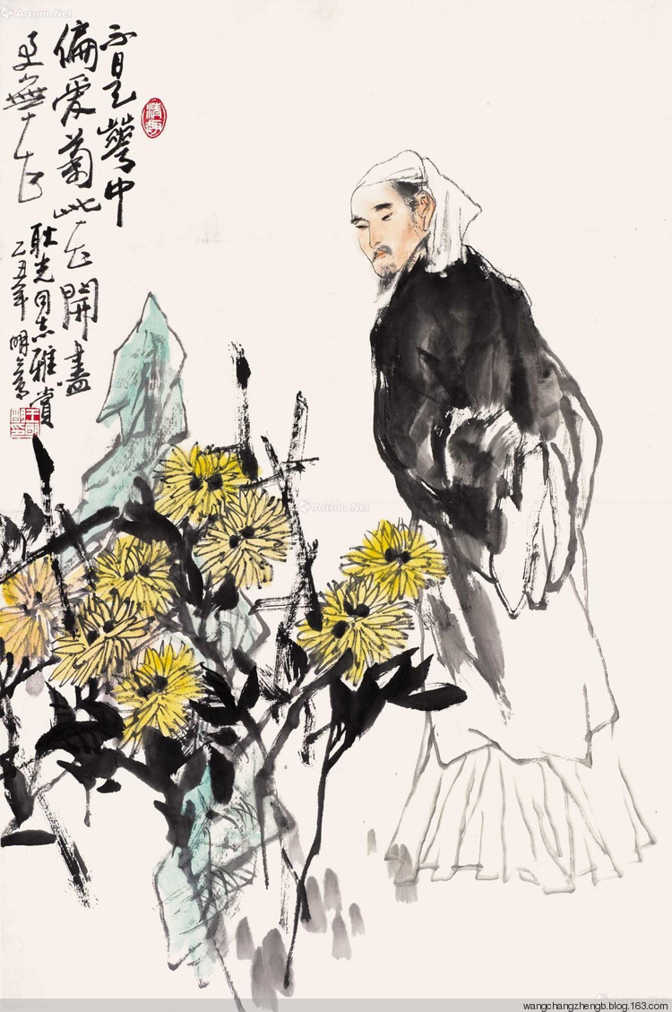 王明明国画人物作品