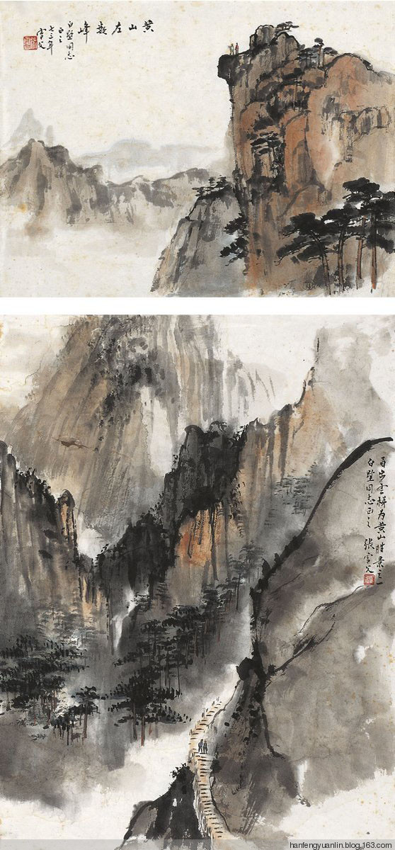 张雪父国画作品
