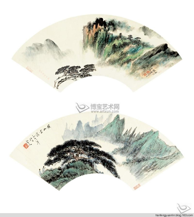 张雪父国画作品