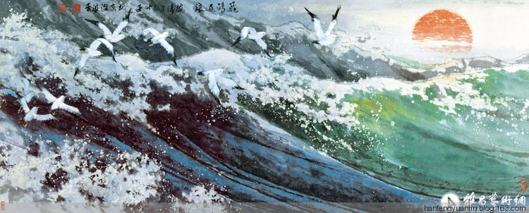 李海涛国画作品