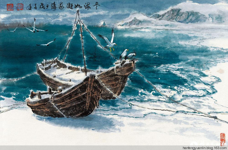 李海涛国画作品