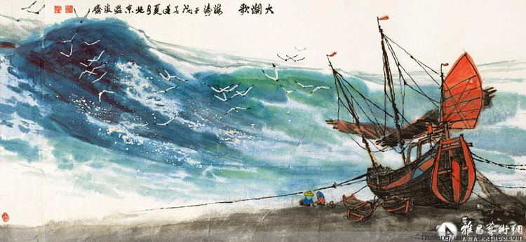 李海涛国画作品