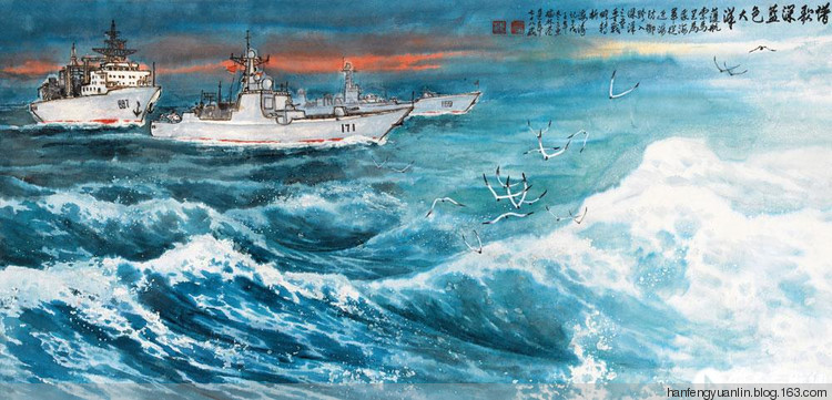 李海涛国画作品