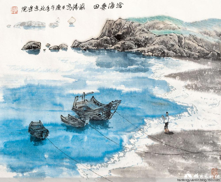李海涛国画作品
