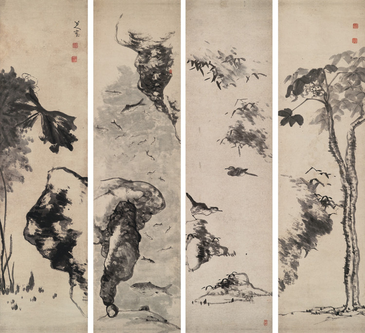 朱耷国画作品