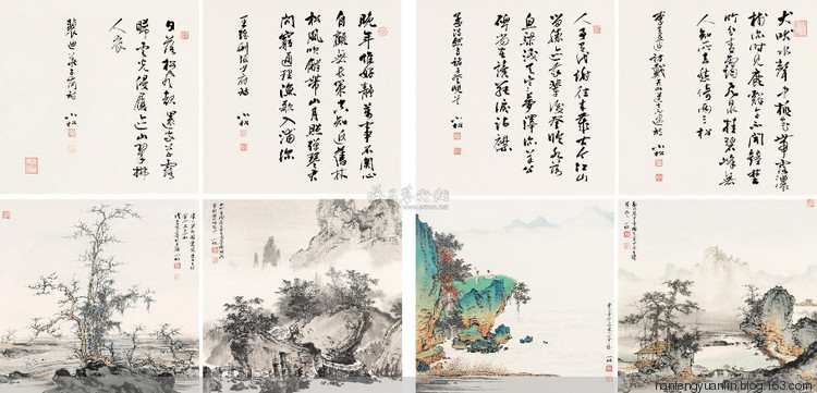 苏小松国画山水作品（二）
