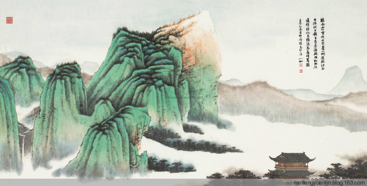 苏小松国画山水作品（二）