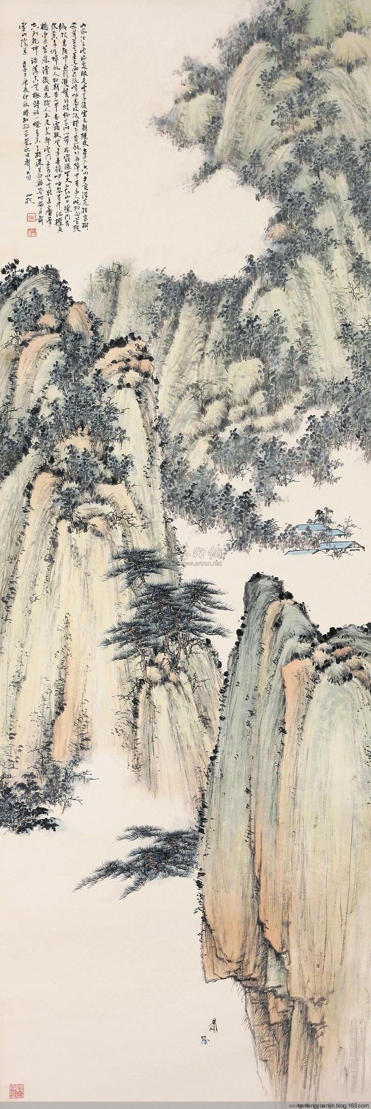 苏小松国画山水作品（二）