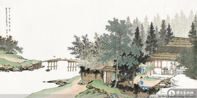 苏小松国画山水作品（二）