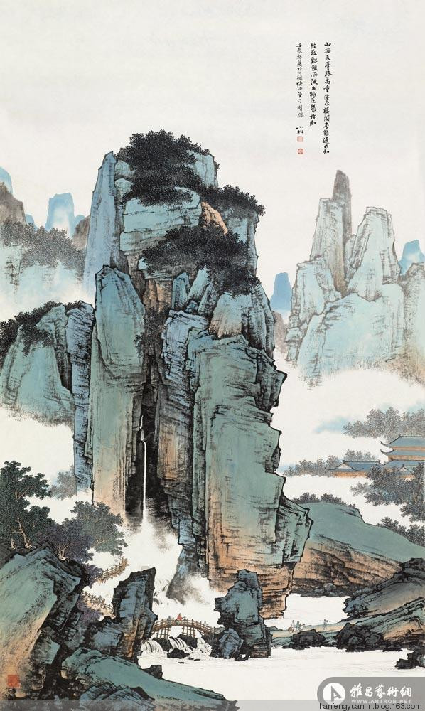 苏小松国画山水作品（二）