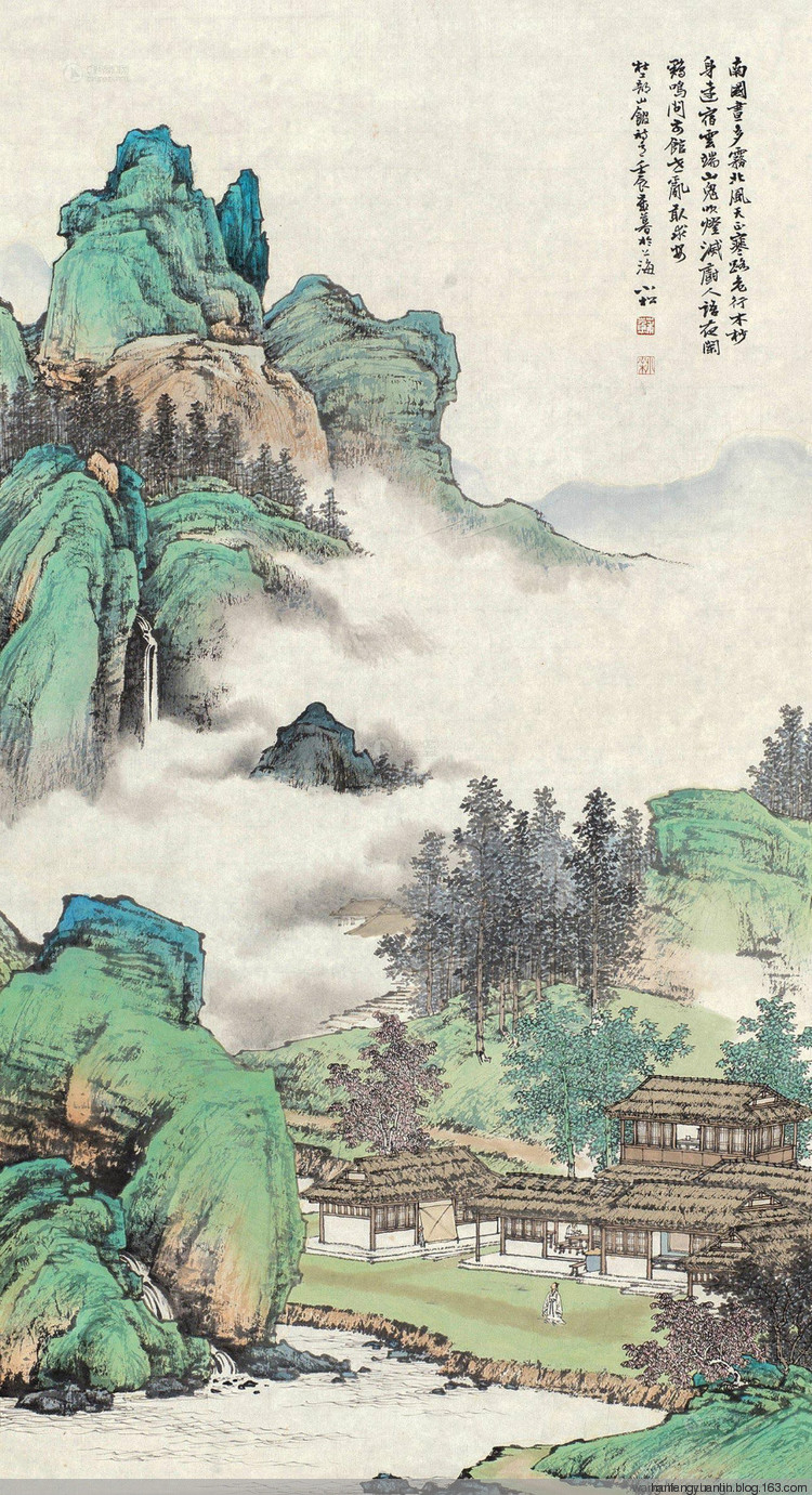 苏小松国画山水作品（一）