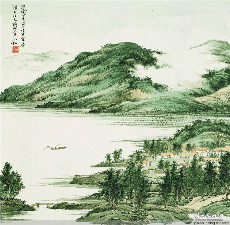 苏小松国画山水作品（一）