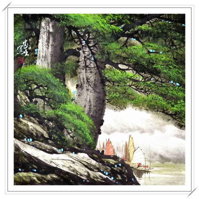 刘家生国画作品