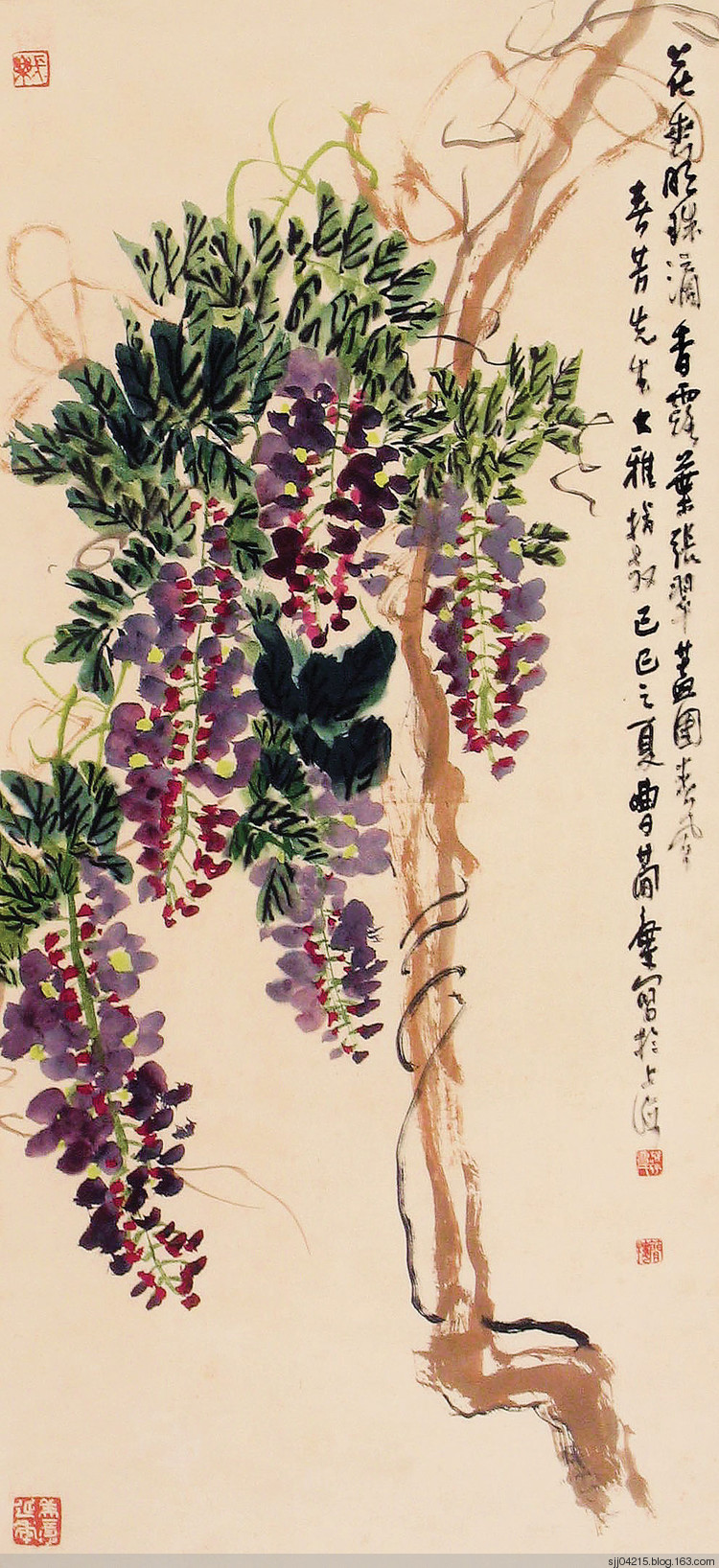 曹简楼国画花卉作品（一）