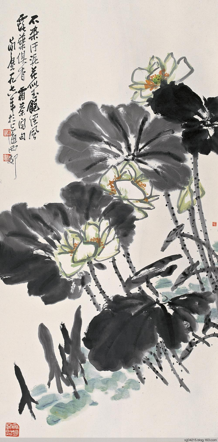 曹简楼国画花卉作品（一）