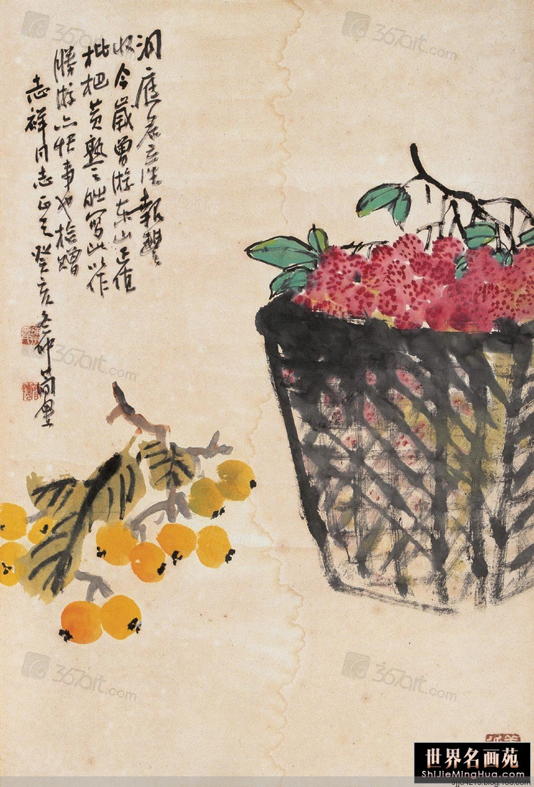 曹简楼国画花卉作品（一）