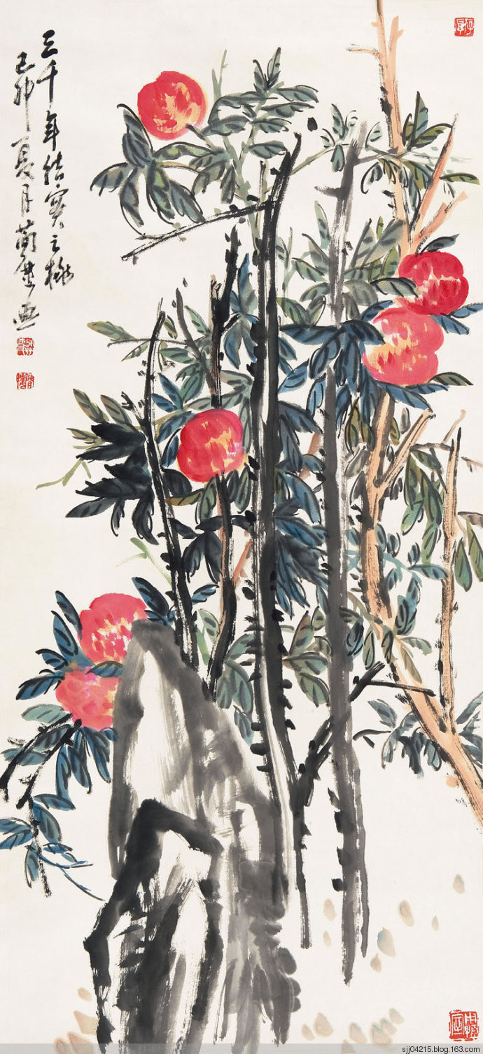 曹简楼国画花卉作品（一）